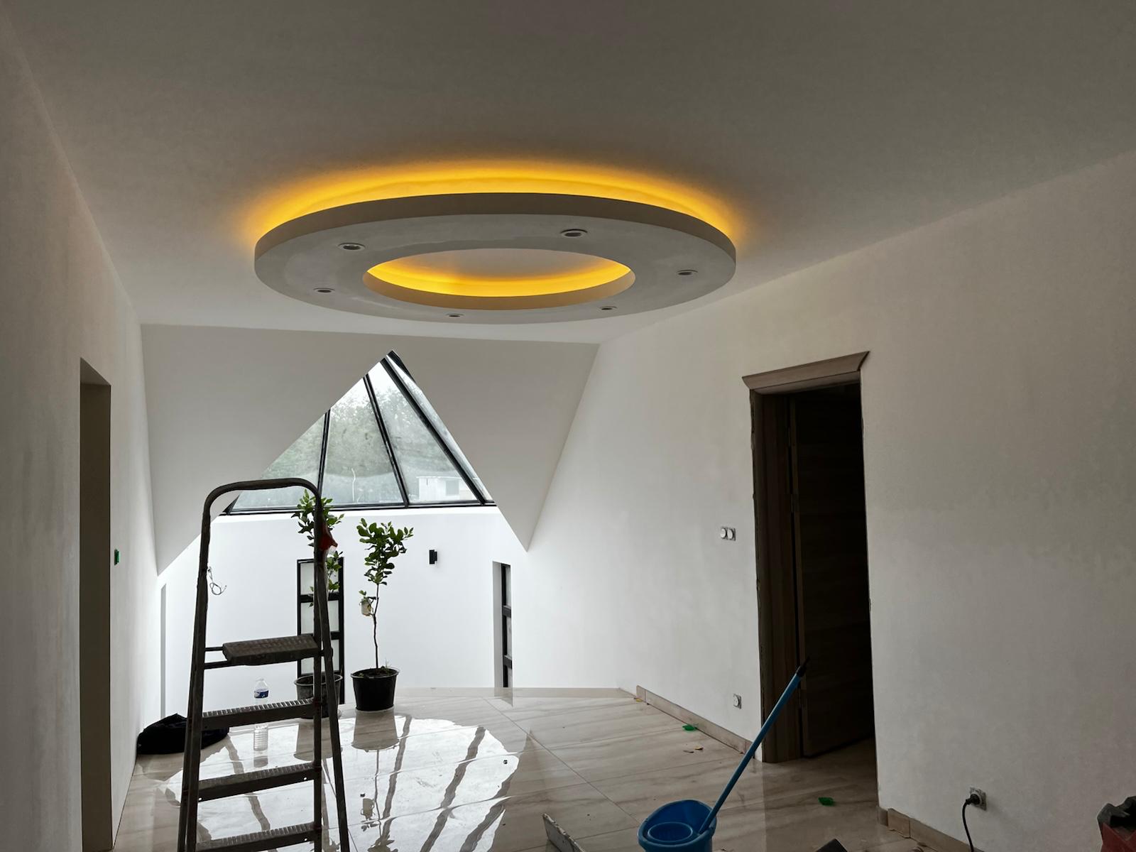 travaux de second œuvre intérieur